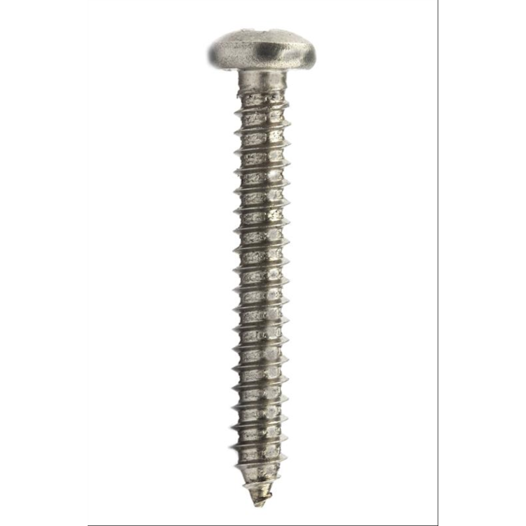 Parafuso Auto-Atarraxante Cabeça Panela Phillips 6.3 x 13 Aço Inox A2 (1 Peça) BELENUS - AAPNPZ6.3X13A2