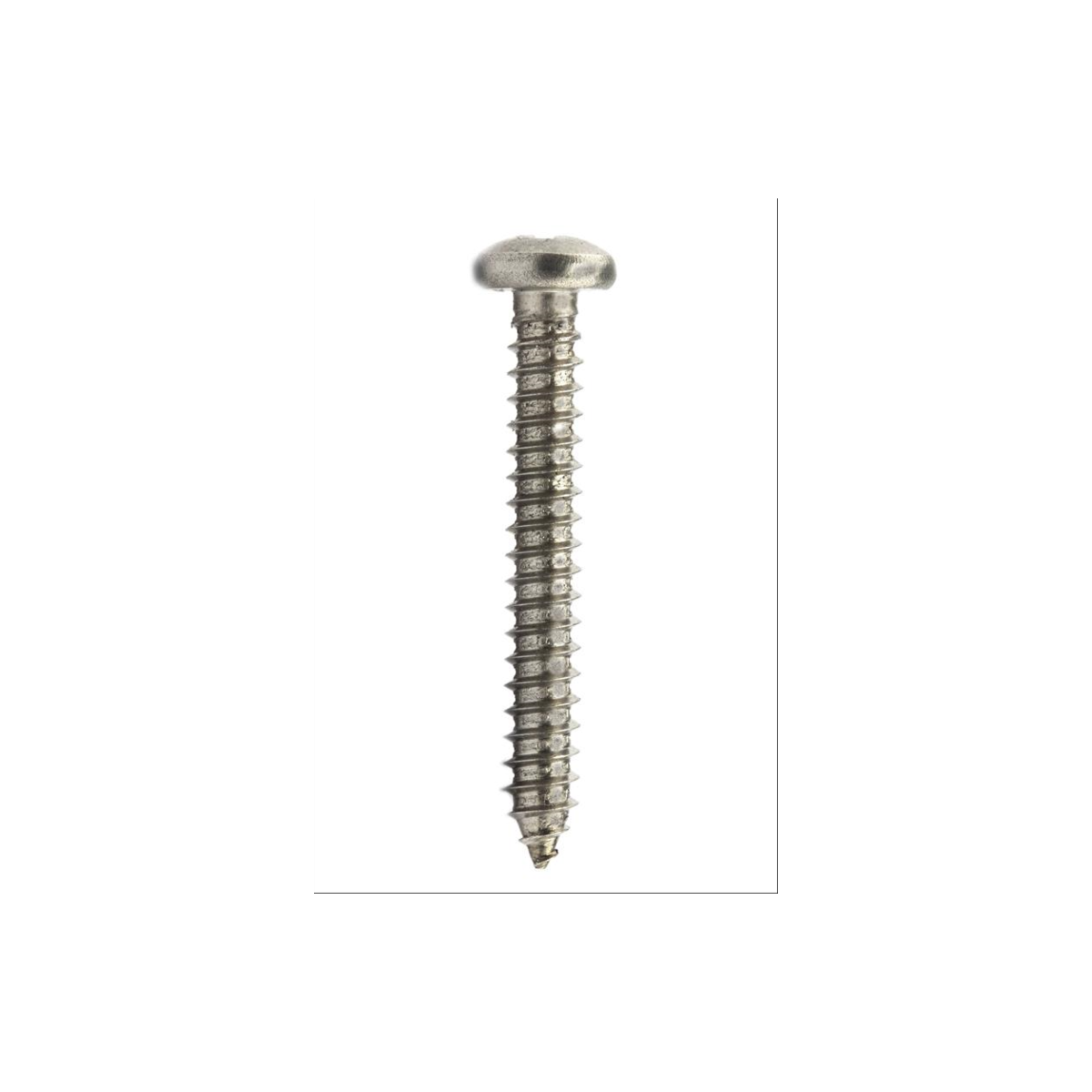 Parafuso Auto-Atarraxante Cabeça Panela Phillips 6.3 x 25 Aço Inox A2 (1 Peça) BELENUS - AAPNPZ6.3X25A2