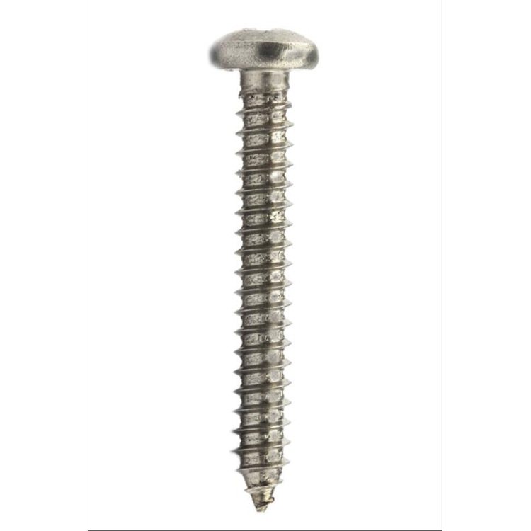 Parafuso Auto-Atarraxante Cabeça Panela Phillips 6.3 x 25 Aço Inox A2 (1 Peça) BELENUS - AAPNPZ6.3X25A2