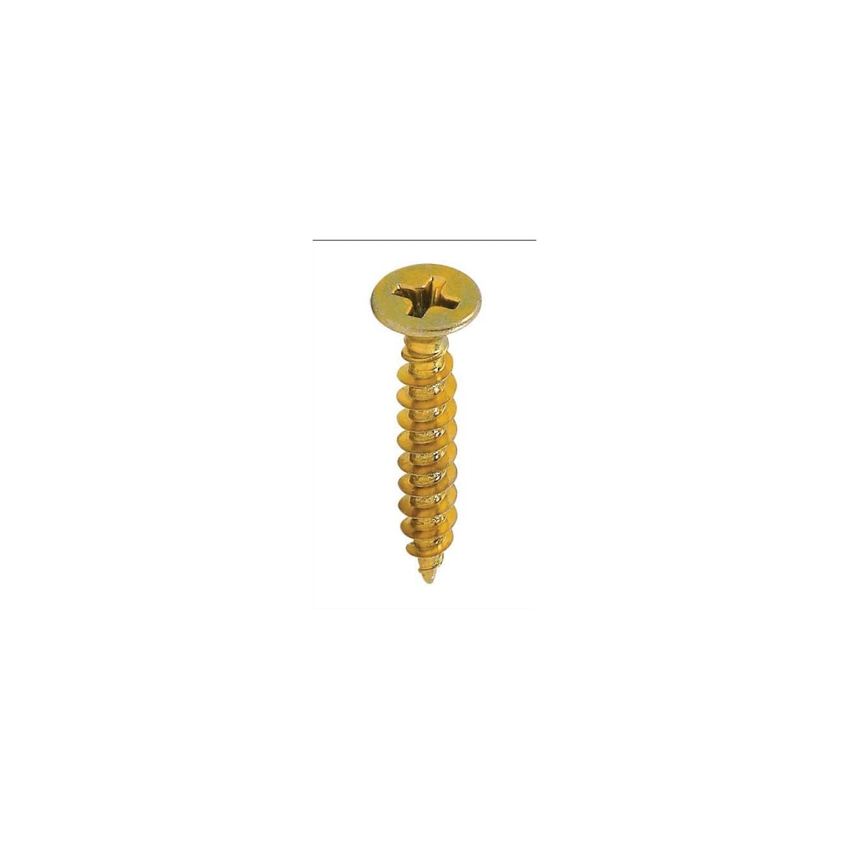 Parafuso Chipboard Phillips Cabeça Chata 3.0 x 25 Bicromatizado (1 Peça)- BELENUS-CHIPCH3.0X25BC