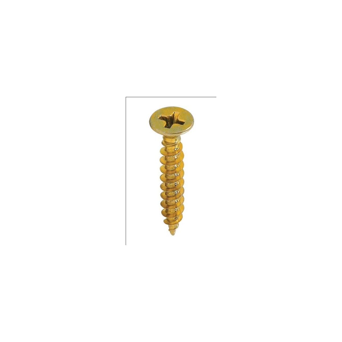 Parafuso Chipboard Phillips Cabeça Chata 3.5 x 14 Bicromatizado (1 Peça)- BELENUS-CHIPCH3.5X14BC