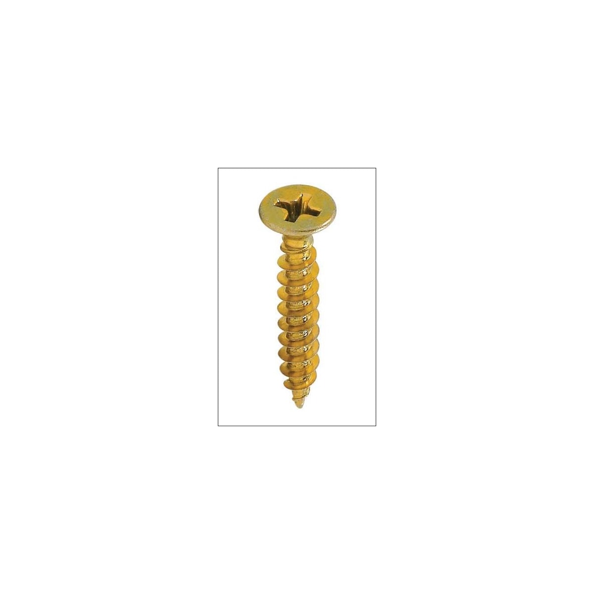 Parafuso Chipboard Phillips Cabeça Chata 3.5 x 35 Bicromatizado (1 Peça)- BELENUS-CHIPCH3.5X35BC