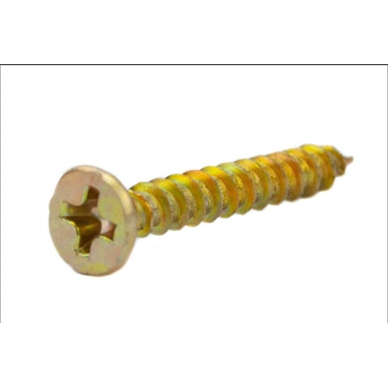 Parafuso Chipboard Phillips Cabeça Chata 3.5 x 40 Bicromatizado (1 Peça)- BELENUS-CHIPCH3.5X40BC