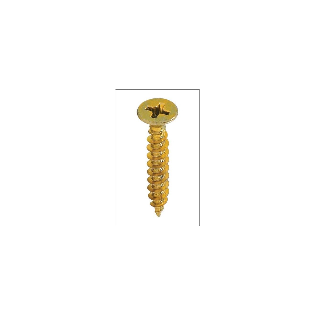 Parafuso Chipboard Phillips Cabeça Chata 4.0x 22 Bicromatizado (1 Peça)- BELENUS-CHIPCH4.0X22BC