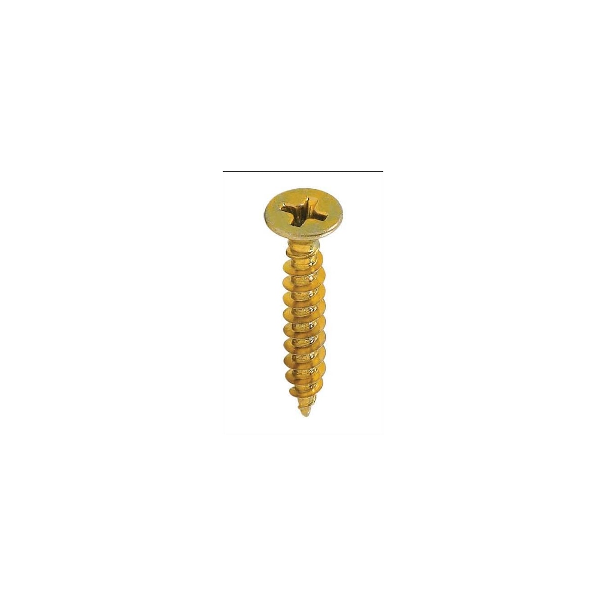 Parafuso Chipboard Phillips Cabeça Chata 4.0x 35 Bicromatizado (1 Peça)- BELENUS-CHIPCH4.0X35BC