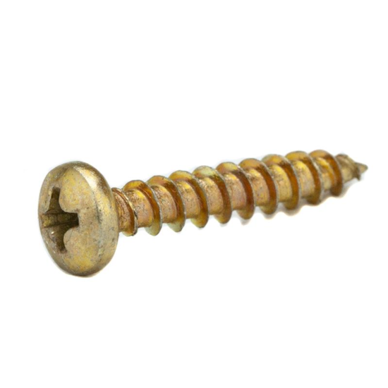 Parafuso Chipboard Phillips Cabeça Panela 4.0 x 16 Bicromatizado (1 Peça)- BELENUS-CHIPPN4.0X16BC