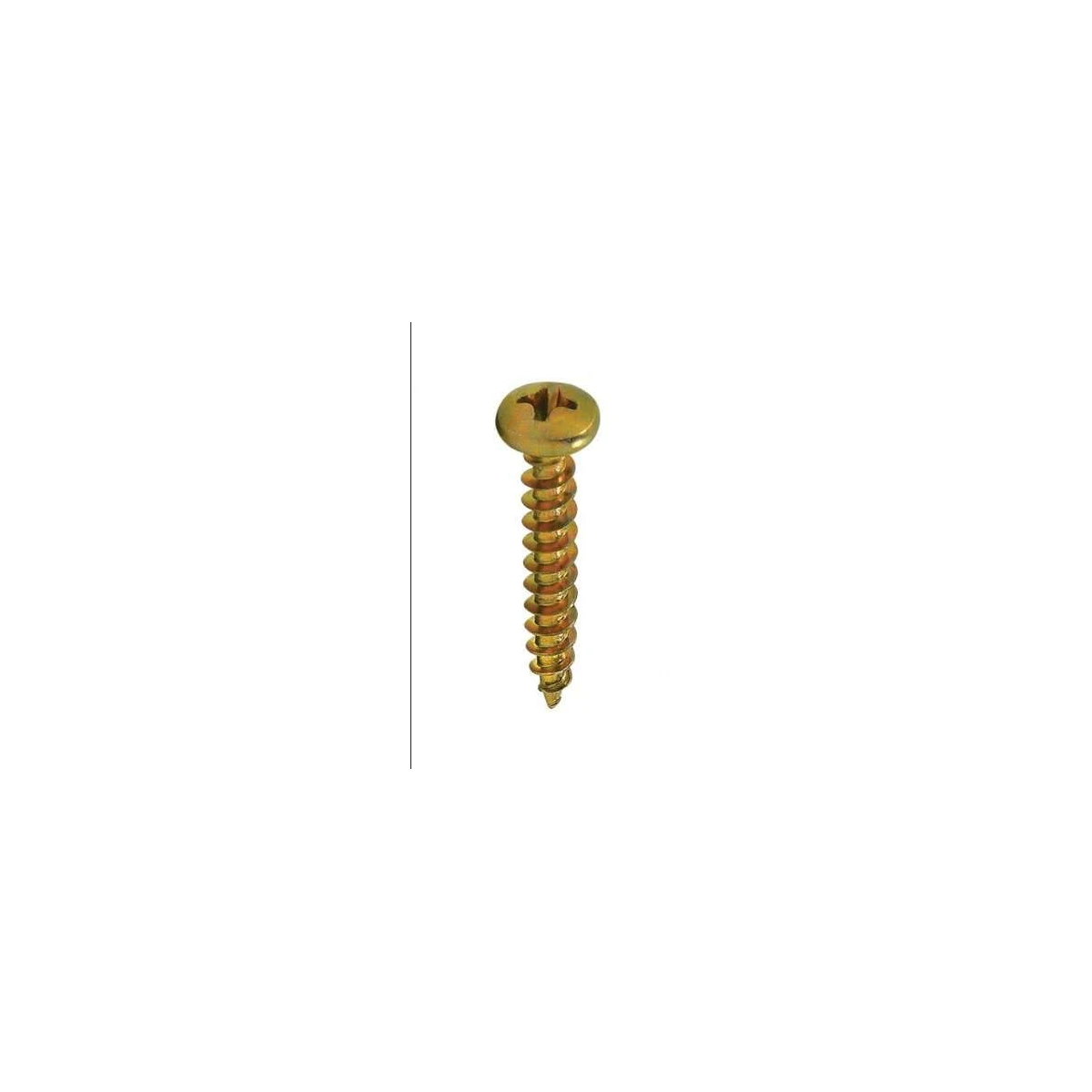 Parafuso Chipboard Phillips Cabeça Panela 4.0 x 45 Bicromatizado (1 Peça)- BELENUS-CHIPPN4.0X45BC