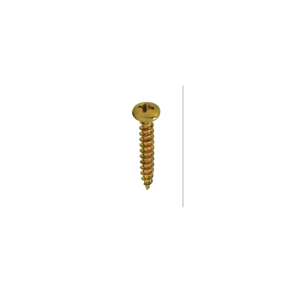 Parafuso Chipboard Phillips Cabeça Panela 4.5 x 25 Bicromatizado (1 Peça)- BELENUS-CHIPPN4.5X25BC