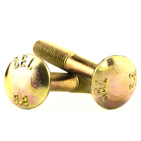 Parafuso Francês MA 10 x 30 mm Aço Classe 8.8 (1 Peça) - BELENUS-FRSP10X308A