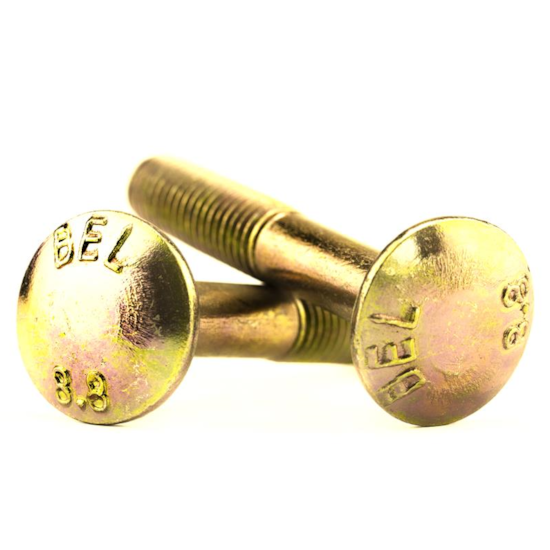 Parafuso Francês MA 10 x 45 mm Aço Classe 8.8 (1 Peça) - BELENUS-FRSP10X458A