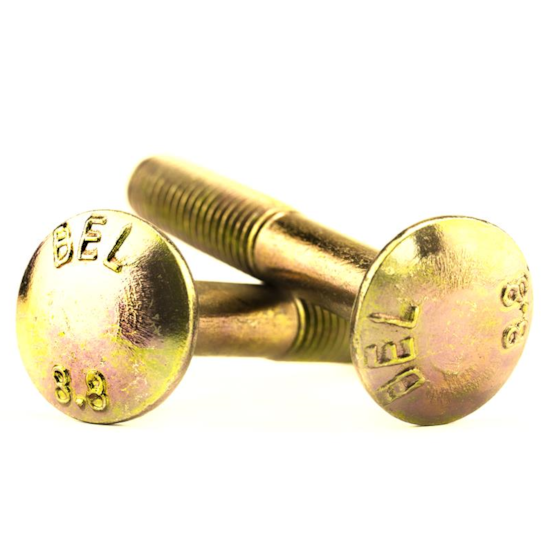 Parafuso Francês MA 10 x 80 mm Aço Classe 8.8 (1 Peça) - BELENUS-FRSP10X808A