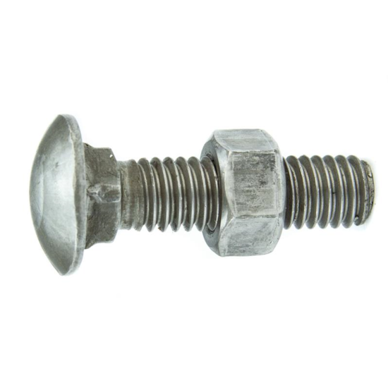 Parafuso Francês NC 5/16-18 x 3" Aço Carbono Grau 2 Polido com Porca – BELENUS-FR5/16X3PL