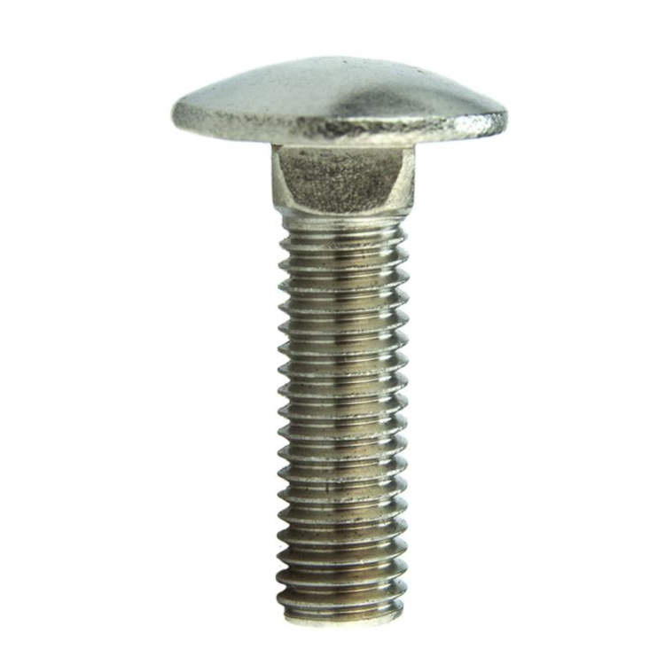 Parafuso Francês Rosca Métrica MA 6 X 35 mm Aço Inox A2 Passivado (1 Peça) - BELENUS-FRSP6X35A2
