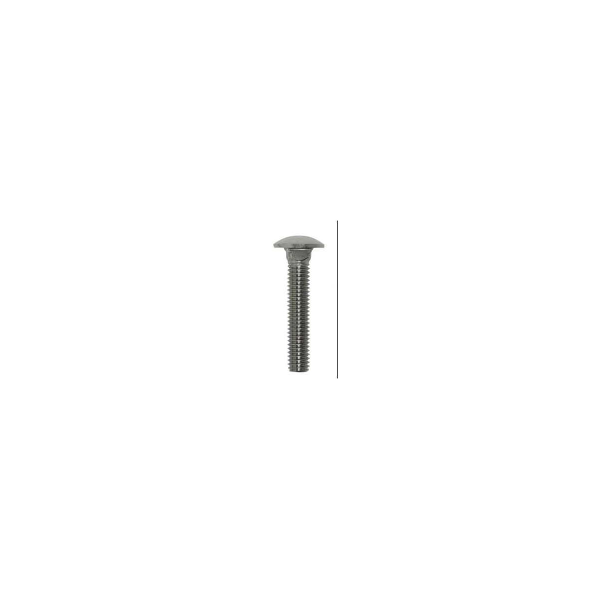 Parafuso francês sem Porca MA 10 X 50 Aço inox A2 Passivado (1 Peça) - BELENUS - FRSP10X50A2