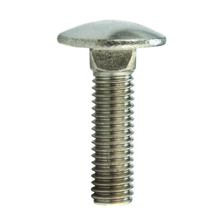 Parafuso Francês Sem Porca MA 8 X 35mm Aço Inox A2 Passivado (1 Peça) - BELENUS-FRSP8X35A2
