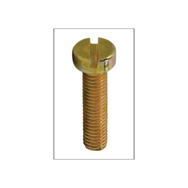 Parafuso Rosca Máquina Cabeça Chata Fenda Phillips 6 X 45 Bicromatizado (1 Peça) - BELENUS-RMCHPH6X45BC