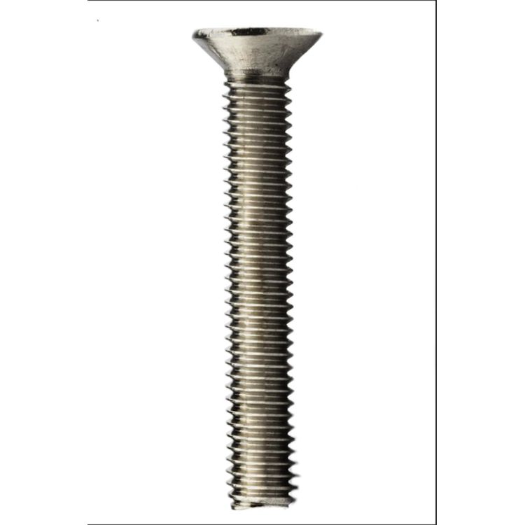 Parafuso Rosca Maquina Cabeça Chata Phillips MA 5 X 40 Aço Inox A2 (1 Peça) BELENUS - RMCHPZ5X40A2