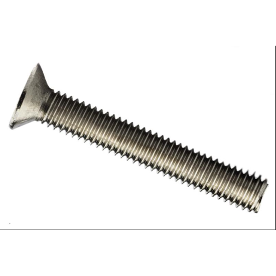 Parafuso Rosca Maquina Cabeça Chata Phillips MA 6 X 35 Aço Inox A2 (1 Peça) BELENUS - RMCHPZ6X35A2