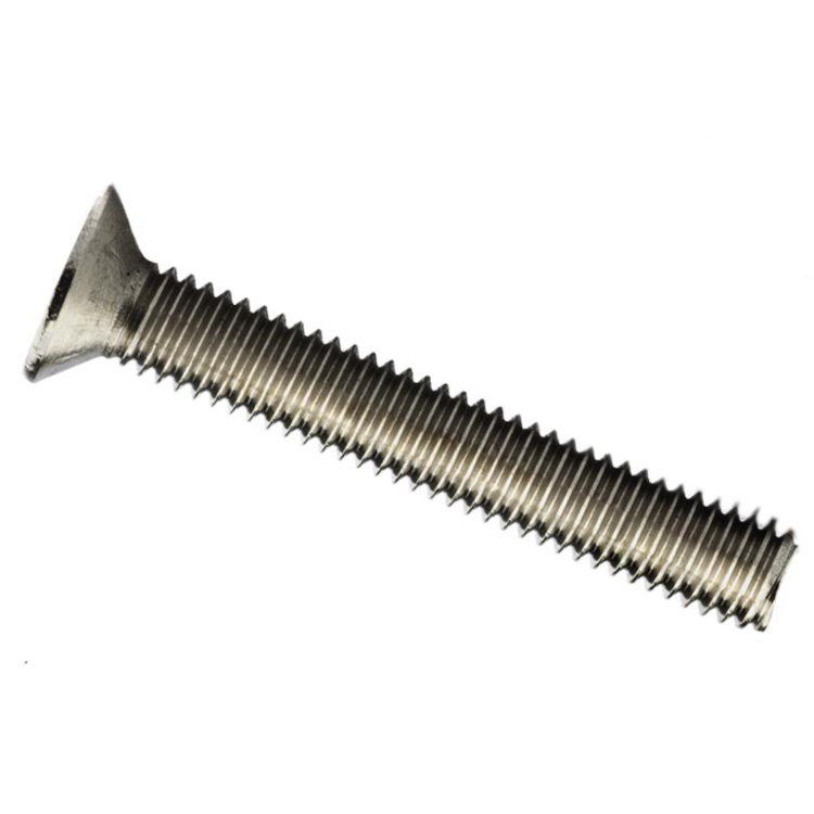 Parafuso Rosca Maquina Cabeça Chata Phillips MA 6 X 40 Aço Inox A2 (1 Peça) BELENUS - RMCHPZ6X40A2