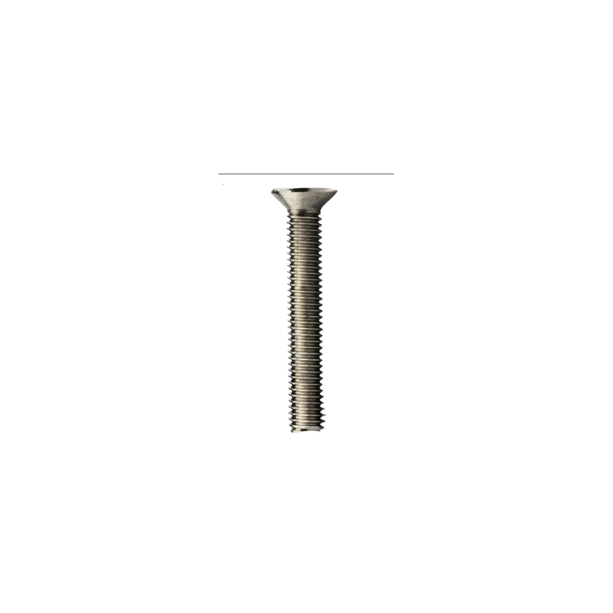 Parafuso Rosca Maquina Cabeça Chata Phillips MA 8 X 12 Aço Inox A2 (1 Peça) BELENUS - RMCHPZ8X12A2