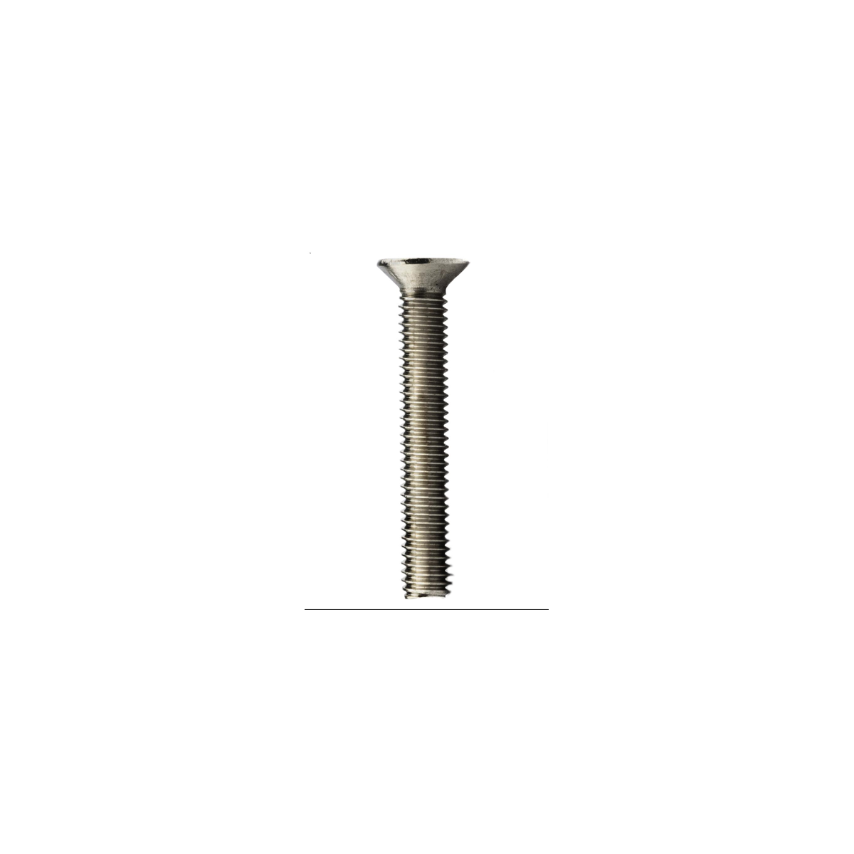 Parafuso Rosca Maquina Cabeça Chata Phillips MA 8 X 25 Aço Inox A2 (1 Peça) BELENUS - RMCHPZ8X25A2