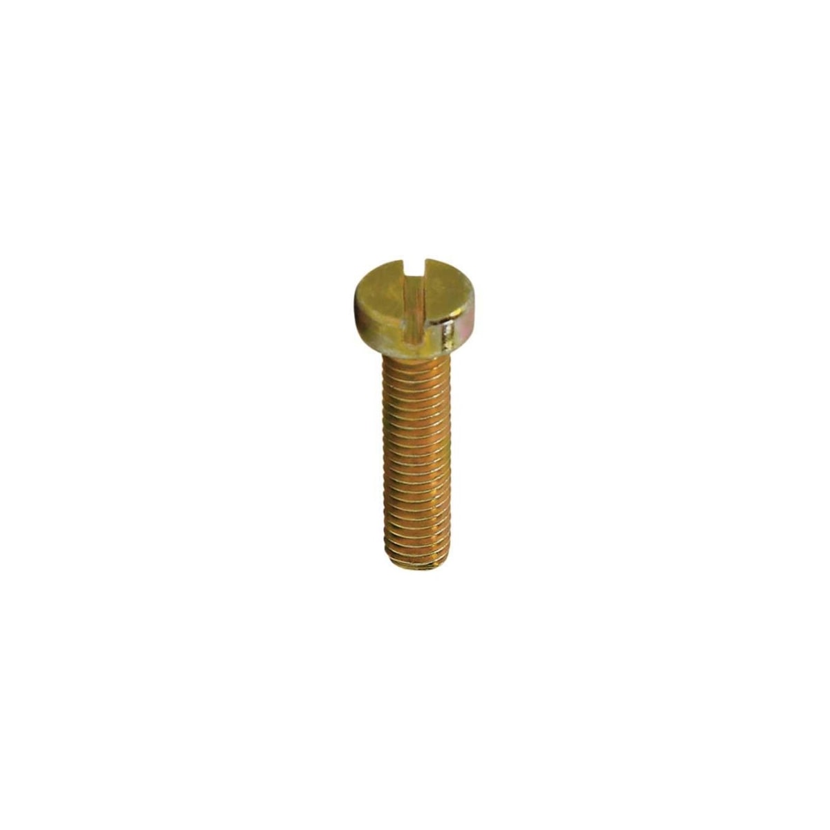 Parafuso Rosca Maquina Cabeça Cilindrica c/Fenda 70 x 16 Bicromatizado (1 Peça) - BELENUS-RMCL4X16BC