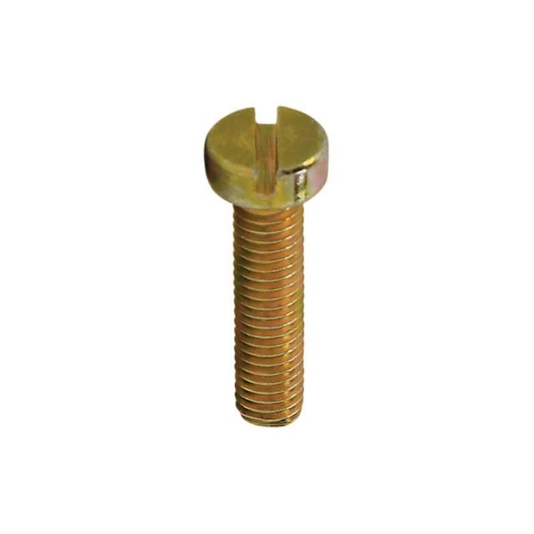 Parafuso Rosca Maquina Cabeça Cilindrica c/Fenda 70 x 16 Bicromatizado (1 Peça) - BELENUS-RMCL4X16BC