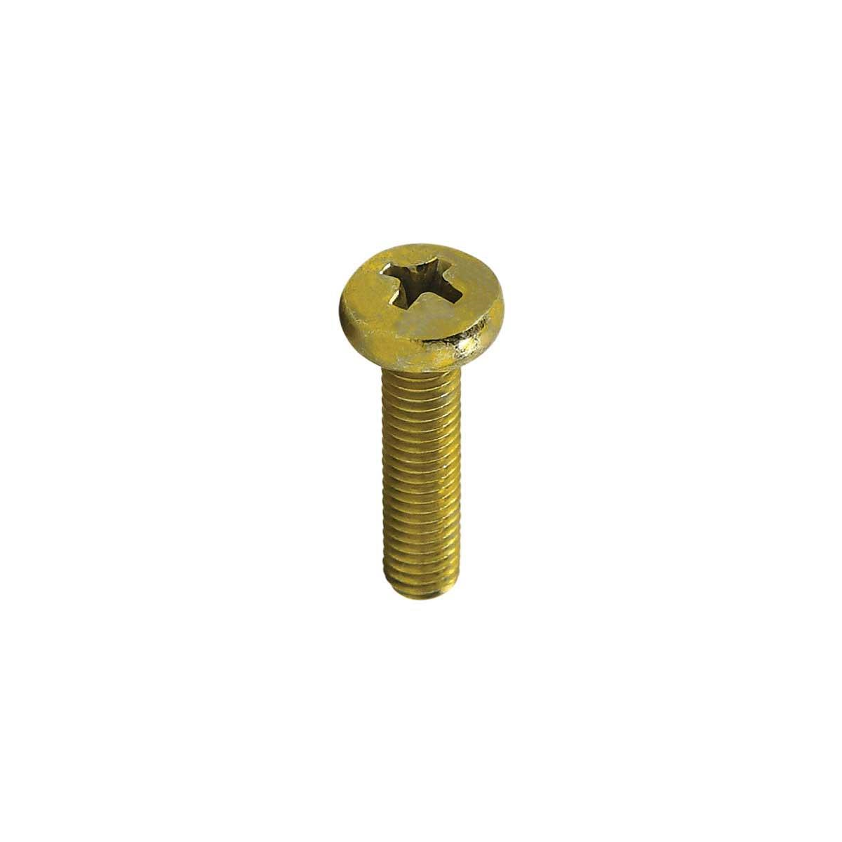 Parafuso Rosca Máquina Cabeça Panela Fenda Phillips 6 X 41 Bicromatizado (1 Peça) - BELENUS-RMPNPH6X41BC