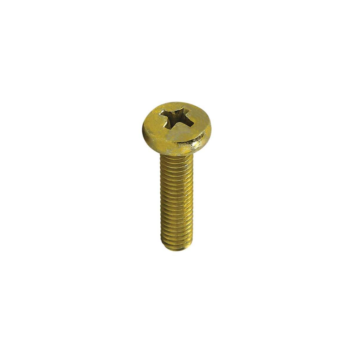 Parafuso Rosca Máquina Cabeça Panela Fenda Phillips 6 X 45 Bicromatizado (1 Peça) - BELENUS-RMPNPH6X45BC