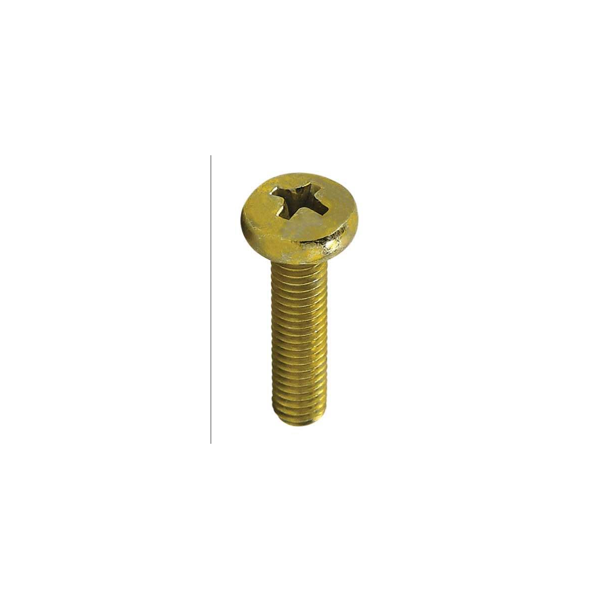 Parafuso Rosca Máquina Cabeça Panela Fenda Phillips 8 X 41 Bicromatizado (1 Peça) - BELENUS-RMPNPH8X41BC