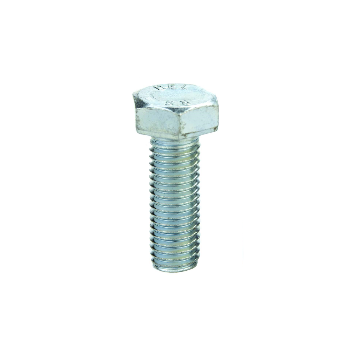 Parafuso Sextavado Rosca Inteira M10-1.50 X 20 (1 Peça) - Aço Carbono Zincado Branco Classe 5.8 - BELENUS - SXRI10X20ZI