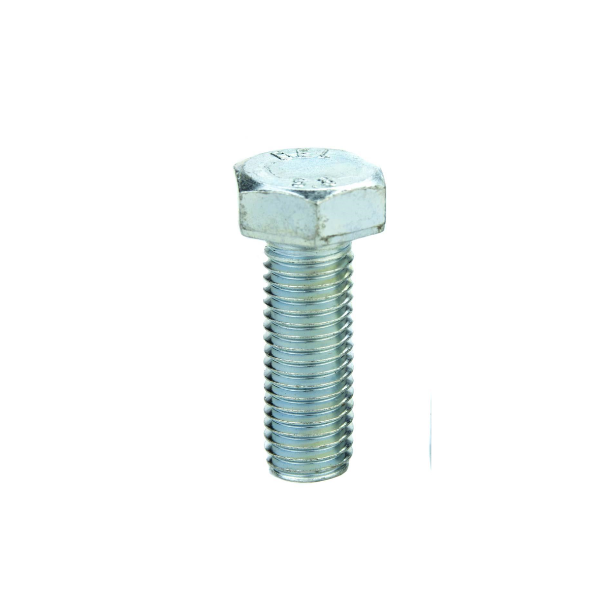 Parafuso Sextavado Rosca Inteira M10-1.50 X 40 (1 Peça) - Aço Carbono Zincado Branco Classe 5.8 - BELENUS - SXRI10X40ZI