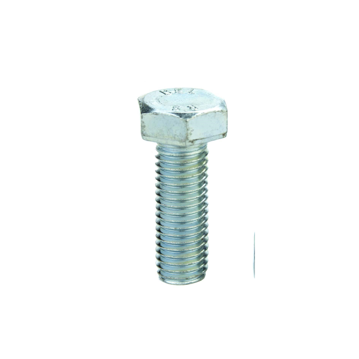 Parafuso sextavado Rosca Inteira M12-1.75 X 80 (1 Peça) - Aço Carbono Zincado Branco Classe 5.8 - BELENUS - SXRI12X80ZI