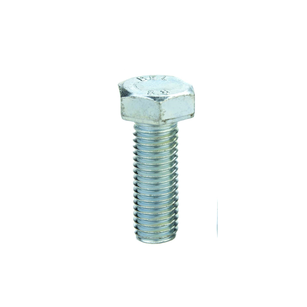 Parafuso Sextavado Rosca Inteira M6-1.00 X 30 (1 Peça) - Aço Carbono Zincado Branco Classe 5.8 - BELENUS - SXRI6X30ZI