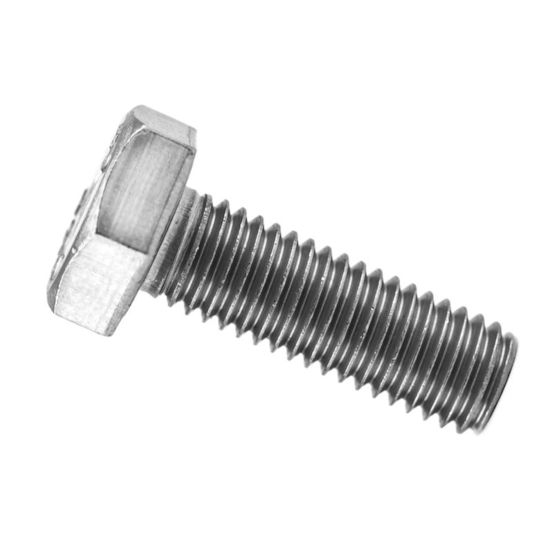Parafuso Sextavado Rosca Inteira MA 10 x 40mm Aço A2 (1 Peça) - BELENUS-SXRI10X40A2