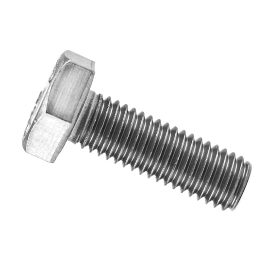Parafuso Sextavado Rosca Inteira MA 12 x 100mm Aço A2 (1 Peça) - BELENUS-SXRI12X100A2