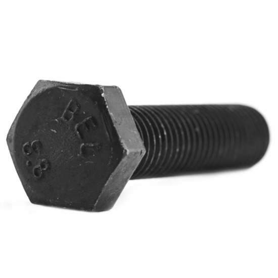Parafuso Sextavado Rosca Inteira MB 12 x 25mm Aço Classe 8.8 (1 Peça) - BELENUS-SXRI12-1.25X2588