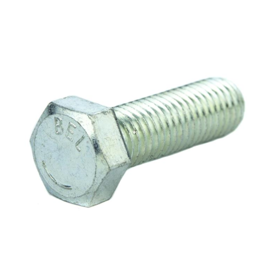 Parafuso Sextavado Rosca Inteira NC 1/2 x 1.1/2 Grau 2 (1 Peça) - BELENUS-SXRI1/2X1-1/2WZI