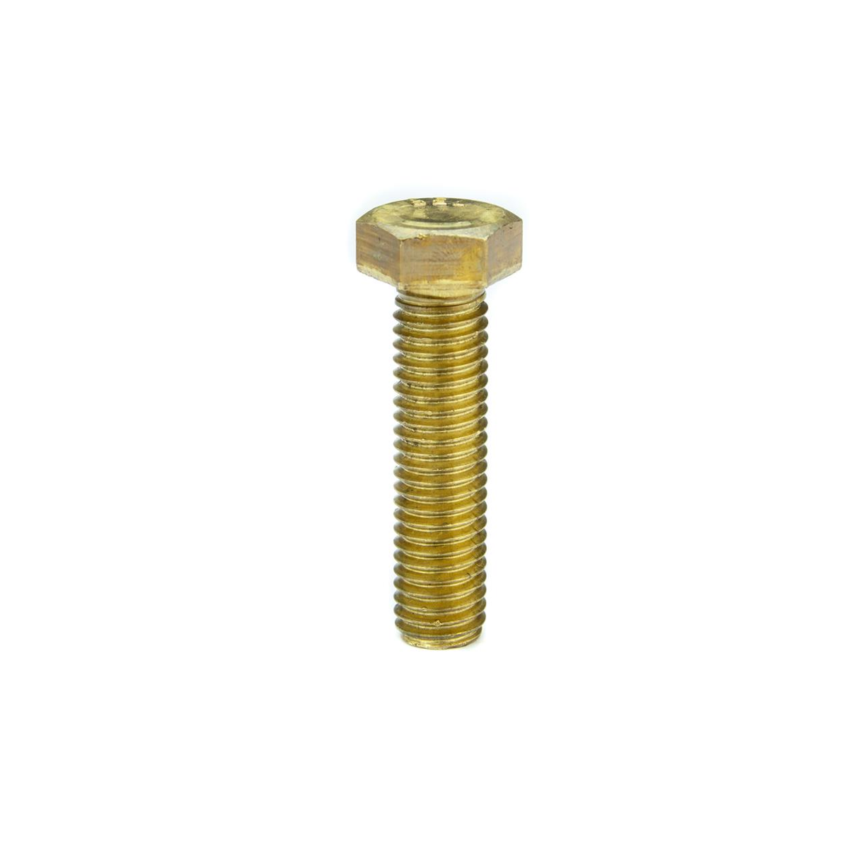 Parafuso Sextavado Rosca Inteira NC 1/2 x 1.1/2 Latão (1 Peça) - BELENUS-SXRI1/2X1-1/2NCLA