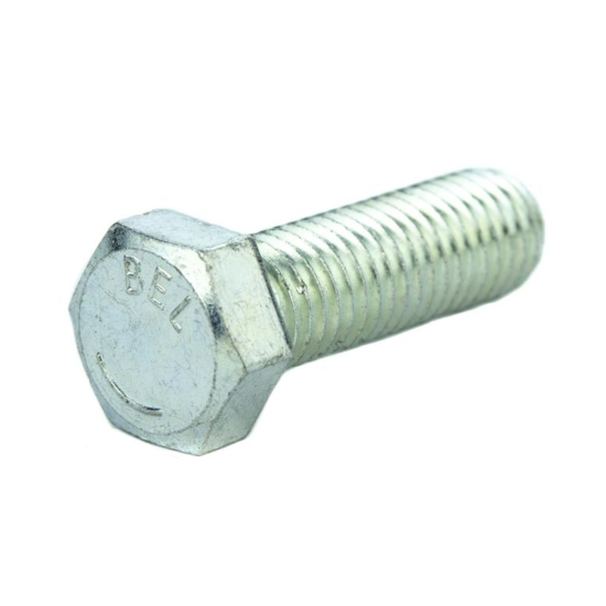 Parafuso Sextavado Rosca Inteira NC 1/2 x 1.3/4 Grau 2 (1 Peça) - BELENUS-SXRI1/2X1-3/4NCZI
