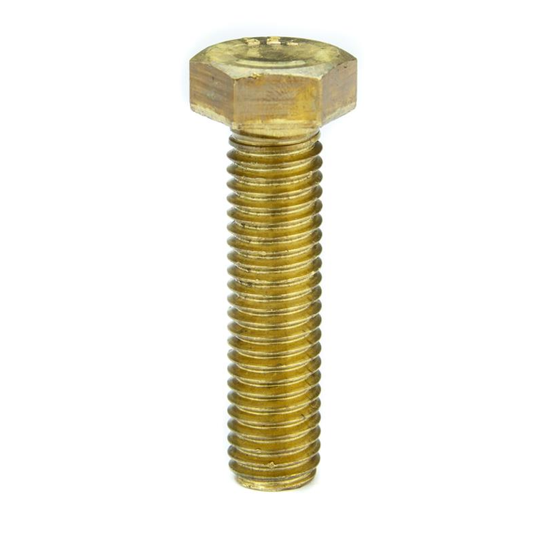 Parafuso Sextavado Rosca Inteira NC 1/2 x 1 Latão (1 Peça) - BELENUS-SXRI1/2X1NCLA