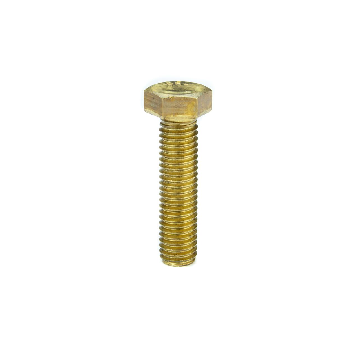 Parafuso Sextavado Rosca Inteira NC 1/2 x 2.1/2 Latão (1 Peça) - BELENUS-SXRI1/2X2-1/2NCLA