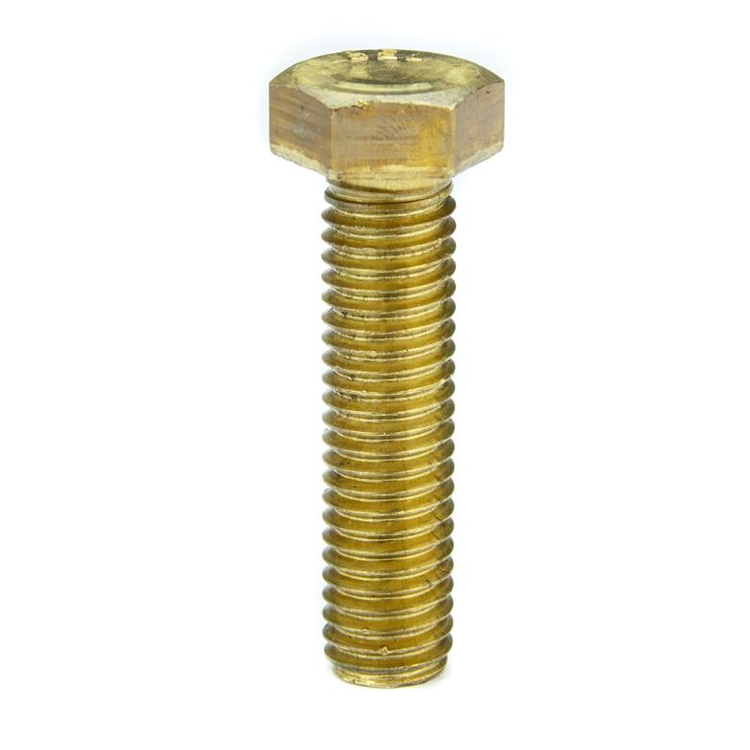 Parafuso Sextavado Rosca Inteira NC 1/2 x 2 Latão (1 Peça) - BELENUS-SXRI1/2X2WLA