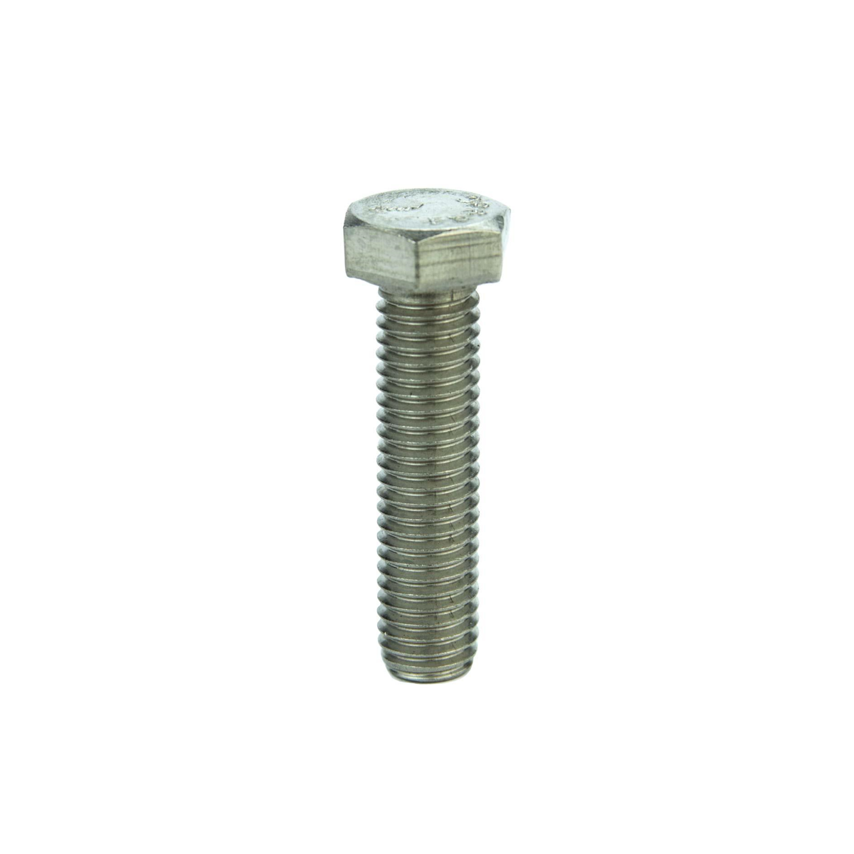 Parafuso Sextavado Rosca Inteira NC 1/2 X 3.1/2" Aço Inox 304 Passivado (1 Peça) - BELENUS-SXRI1/2X3-1/2NCA2