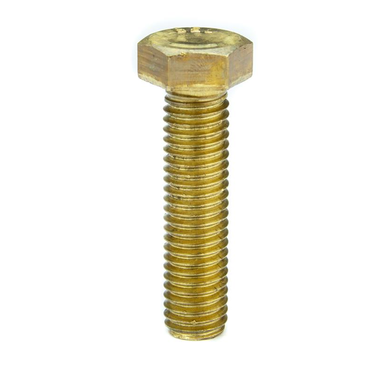 Parafuso Sextavado Rosca Inteira NC 1/2 x 3 Latão (1 Peça) - BELENUS-SXRI1/2X3WLA