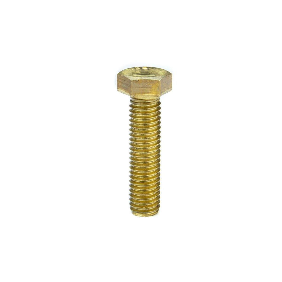 Parafuso Sextavado Rosca Inteira NC 1/4 x 1/2 Latão (1 Peça) - BELENUS-SXRI1/4X1/2LA