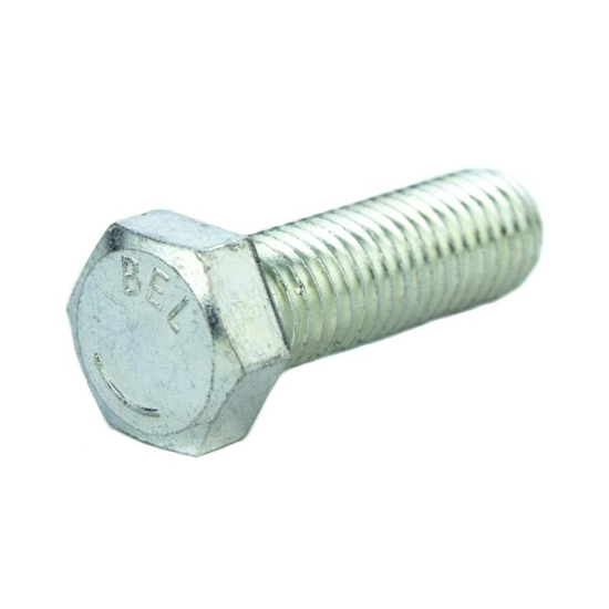 Parafuso Sextavado Rosca Inteira NC 1/4 x 1.3/4 Grau 2 (1 Peça) - BELENUS-SXRI1/4X1-3/4ZI