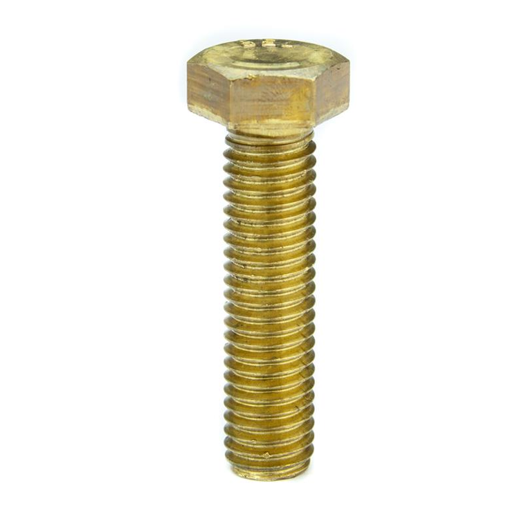 Parafuso Sextavado Rosca Inteira NC 3/8 x 1 Latão (1 Peça) - BELENUS-SXRI3/8X1LA