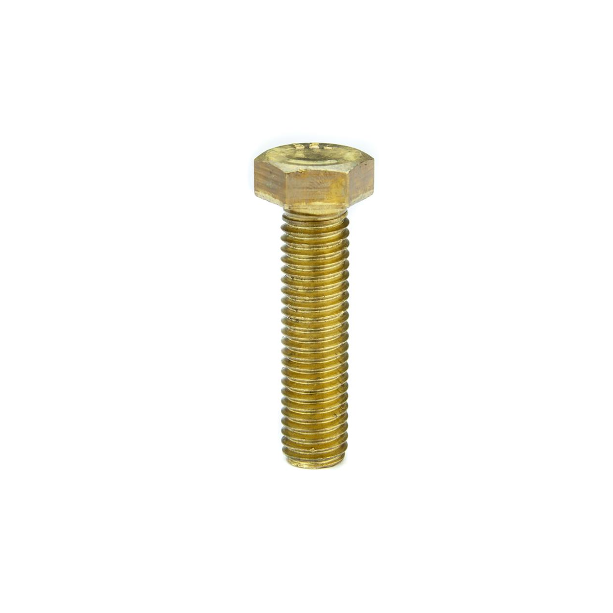 Parafuso Sextavado Rosca Inteira NC 3/8 x 2 Latão (1 Peça) - BELENUS-SXRI3/8X2LA
