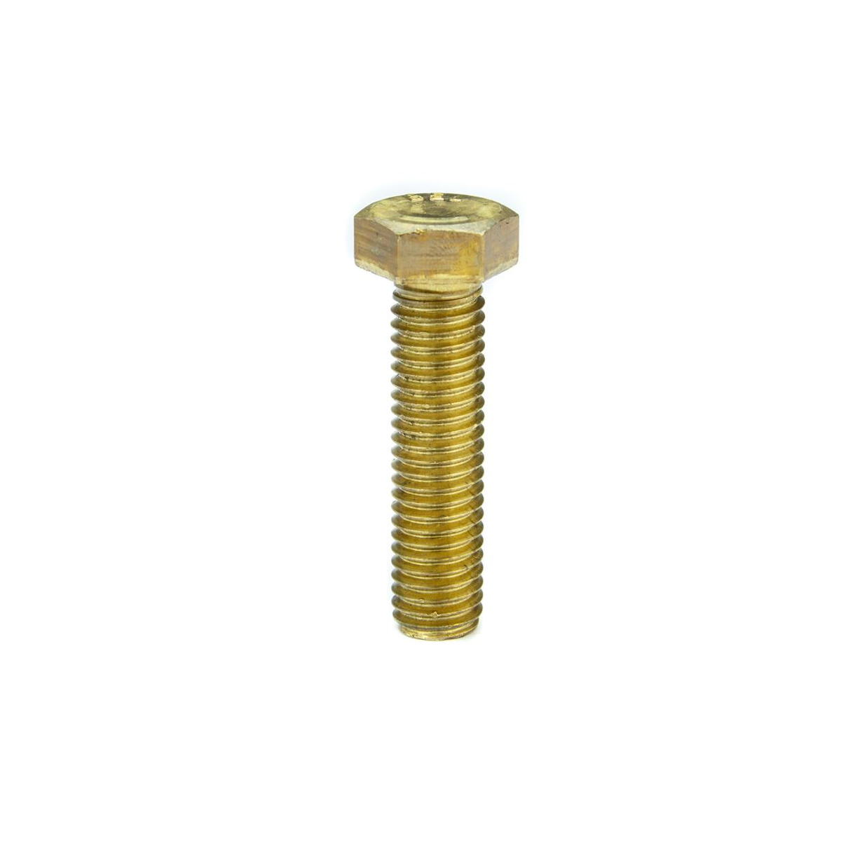 Parafuso Sextavado Rosca Inteira NC 3/8 x 3 Latão (1 Peça) - BELENUS-SXRI3/8X3LA